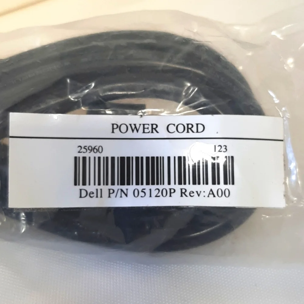 Dell Replacement Power Cord #2